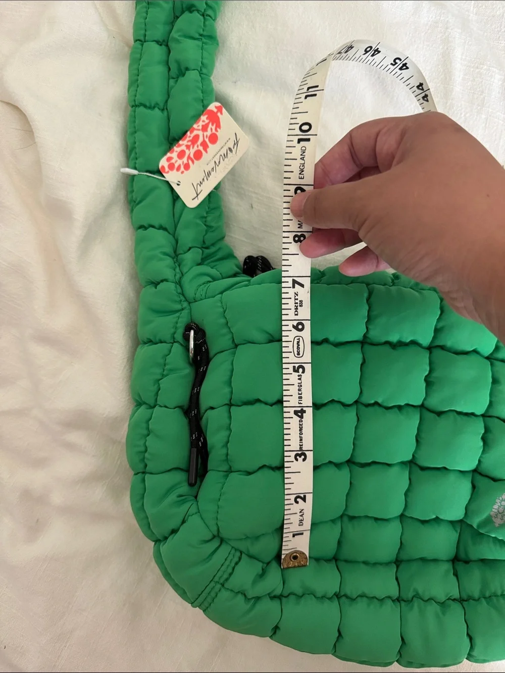 Free People Movement Quilted Baby Carryall Sling Bag in Green NWT - Picture 10 of 12